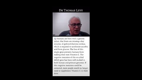 Dr Thomas levy jr