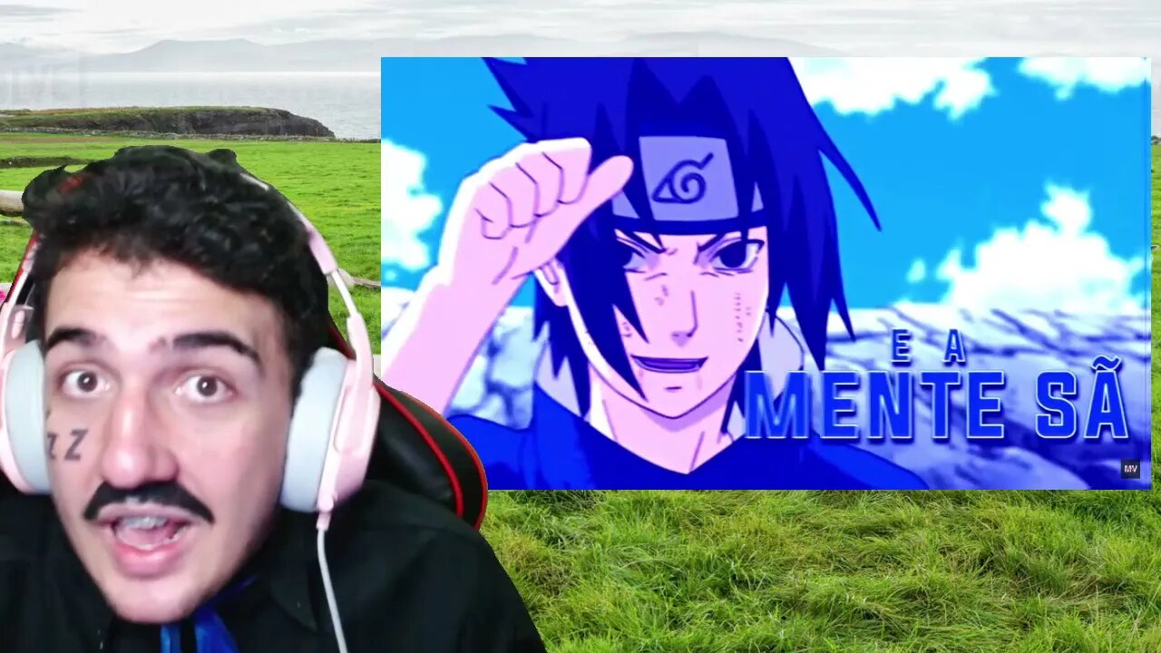 PASTOR REAGINDO Rap do Naruto e Sasuke 🌗 - (Naruto) | Feat. @Hakai GZ | MVTRAP | REACT