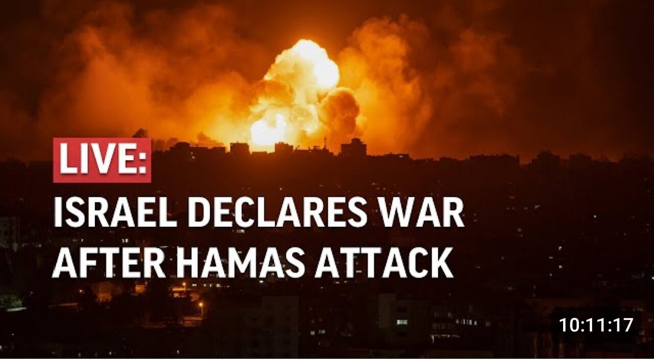 | Israel Palestine Conflict News | Israel Strikes Back At Hamas | Israel Palestine At War |