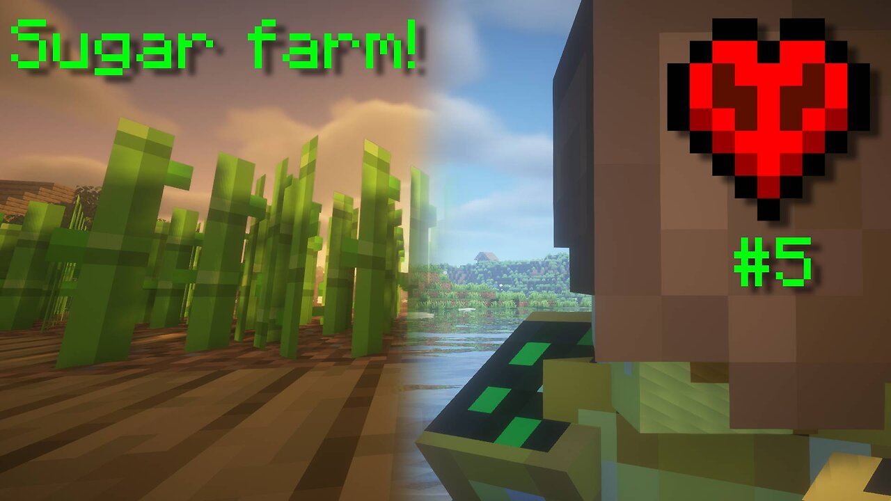 Basic Cane Farm! And The Truth About Fruit! | Cinematic Minecraft Survival Hardcore