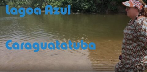 We arrived at famous Lagoa Azul in Caraguatatuba