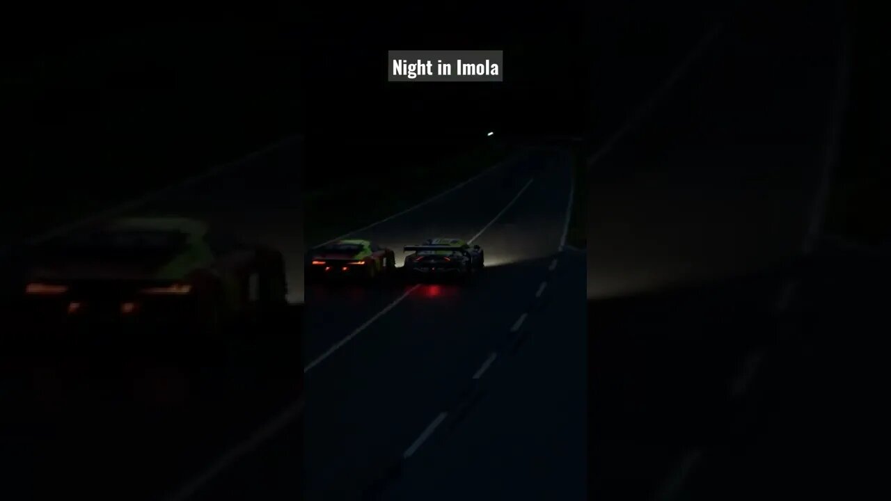 Overtaking on the outside. #lfm #lowfuel #astonmartin #v8 #overtaking #pirelli #night #race #gt3