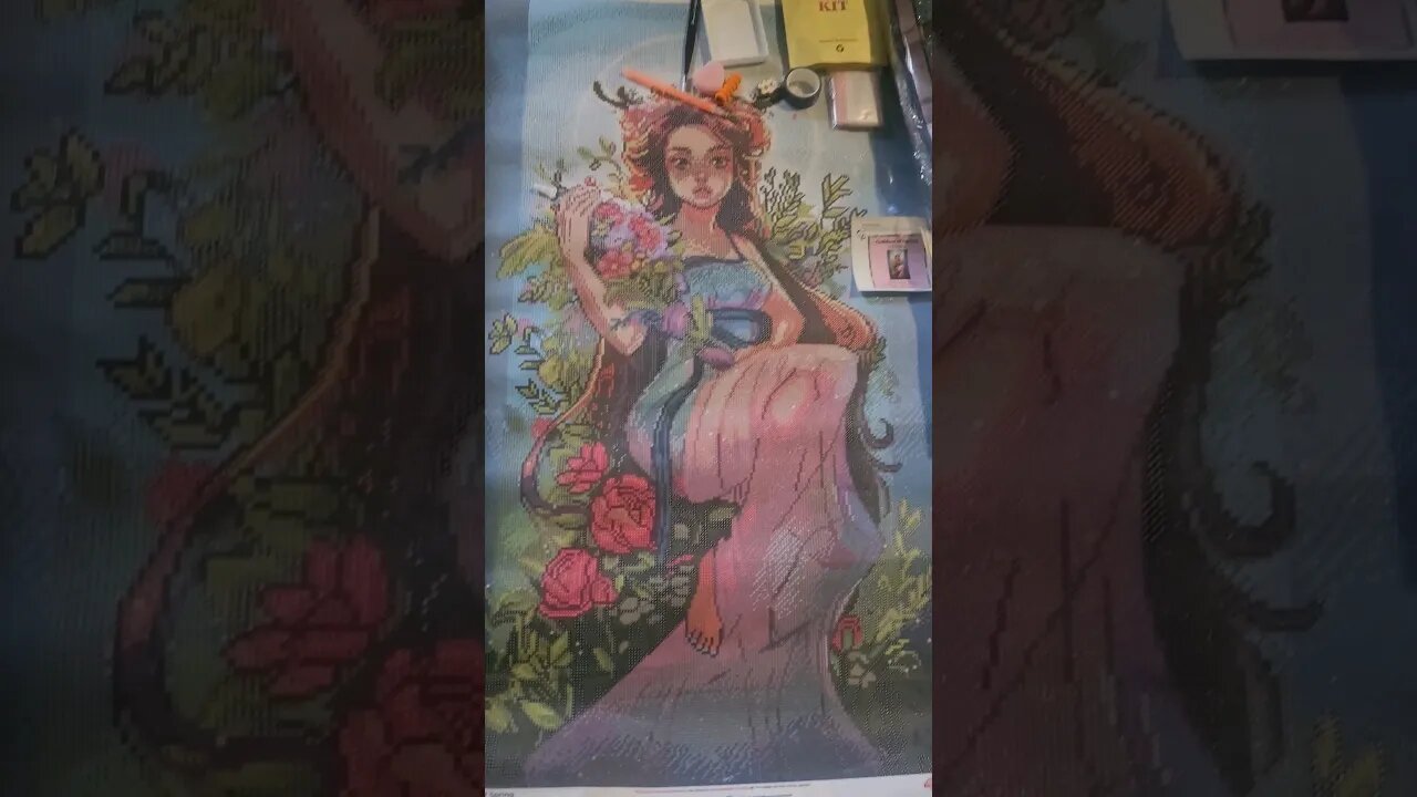 Unboxing Goddess of Spring by ChrissaBug diamondartclub