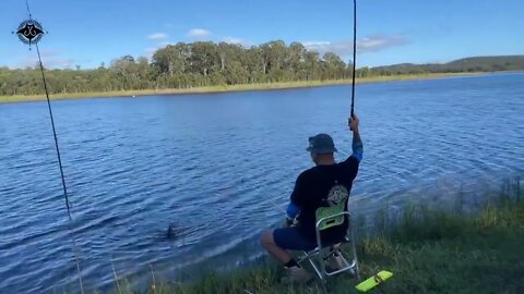 Wild FISHING.4/ Fishing for the oldest fish species, BARramundi. Wow!