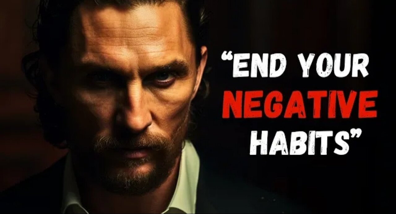 How To ACTUALLY Break Bad Habits & Negative Thoughts - International Speech Video!