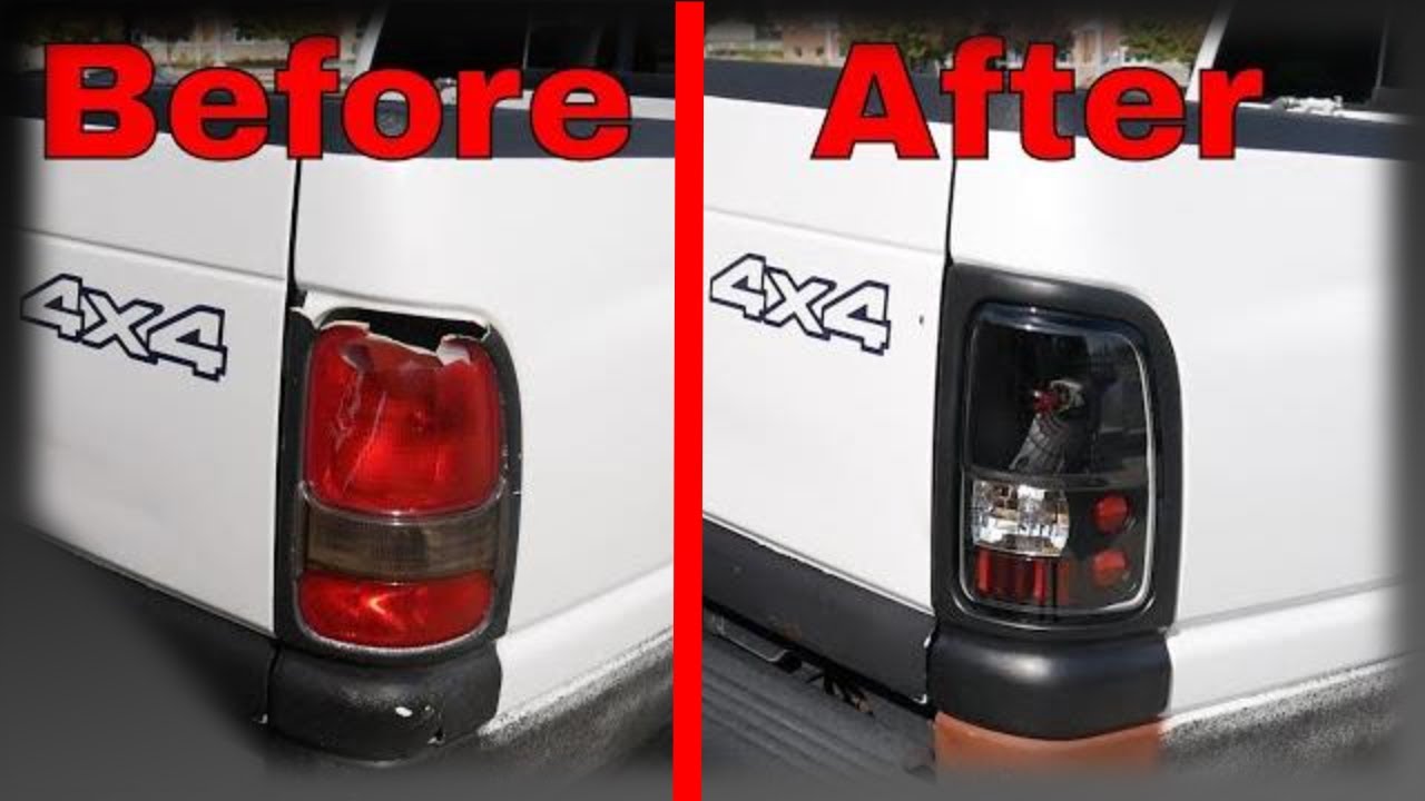 Ep.1 - 1999 Ram 300,000 Mile Facelift - rust repair, LED license plate lights and NEW Taillights