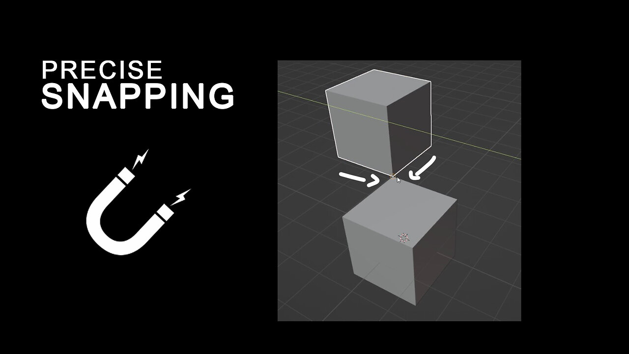 17. HOW TO ENABLE SNAPS IN BLENDER