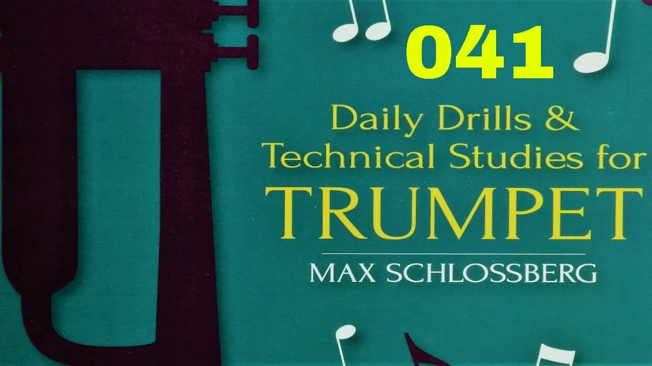 Max Schlossberg Intervals Drills for Trumpet 041