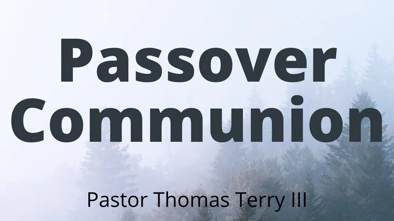 Passover Communion For Our Nation | FAF - 4/5/20