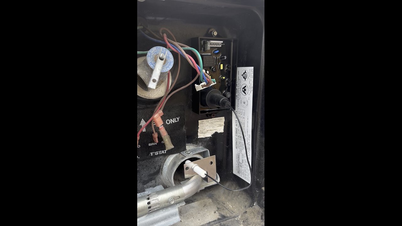 RV Water Heater Fixed