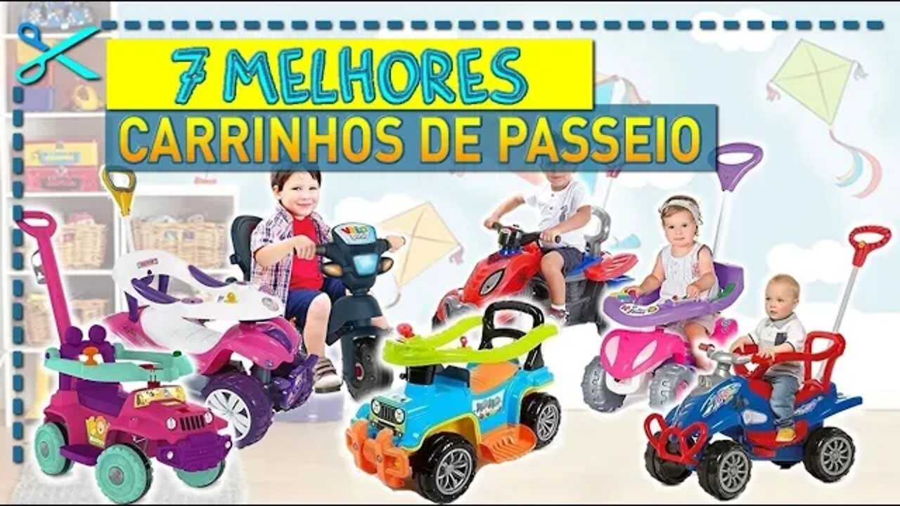 🏆 7 Melhores Carrinhos de Passeio Infantis