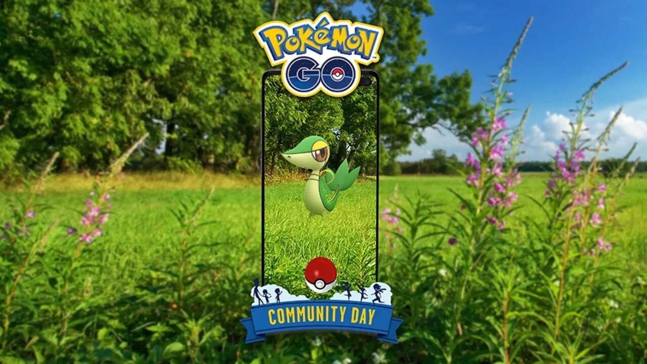 Live Pokémon GO - Dia Comunitário de Snivy