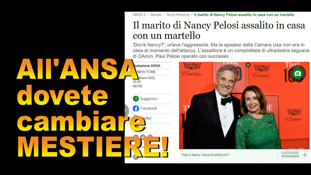 Violenza repubblicana e le balle di ANSA