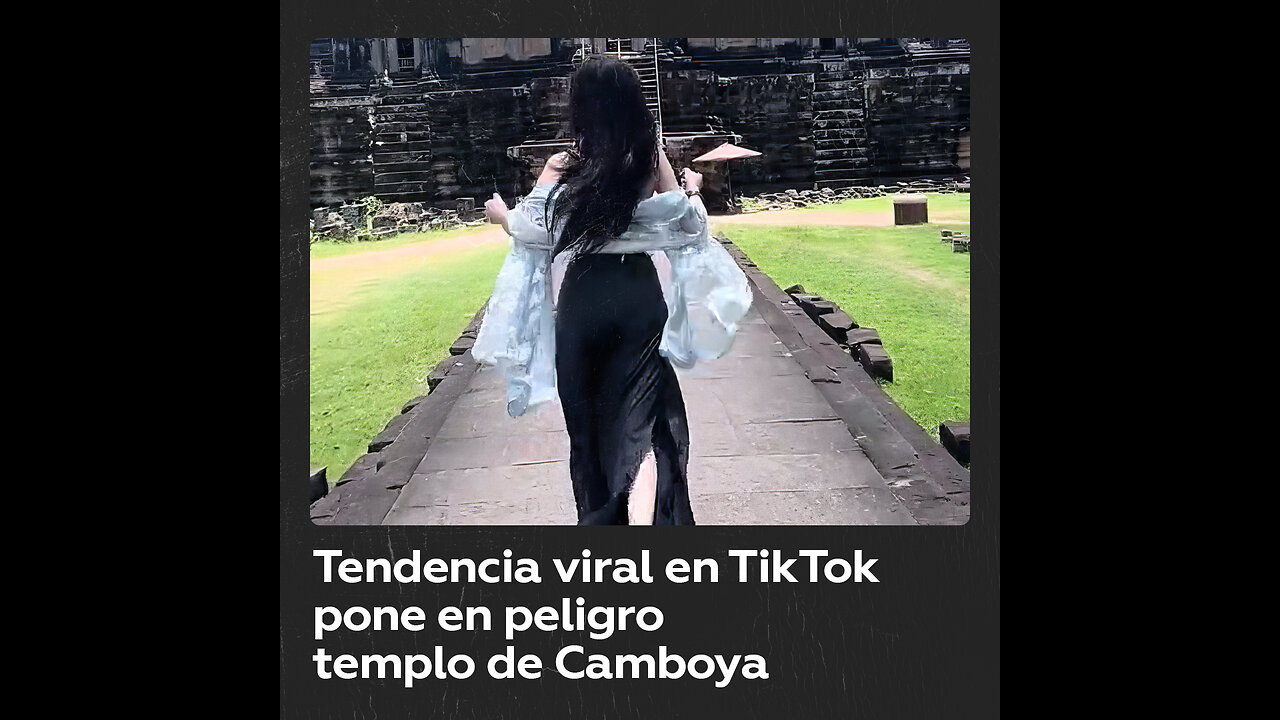 La tendencia de TikTok que amenaza el templo Angkor Wat, en Camboya