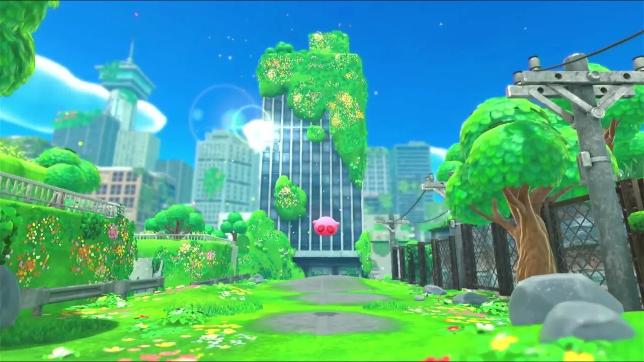 im playing kirby and the forgotten land
