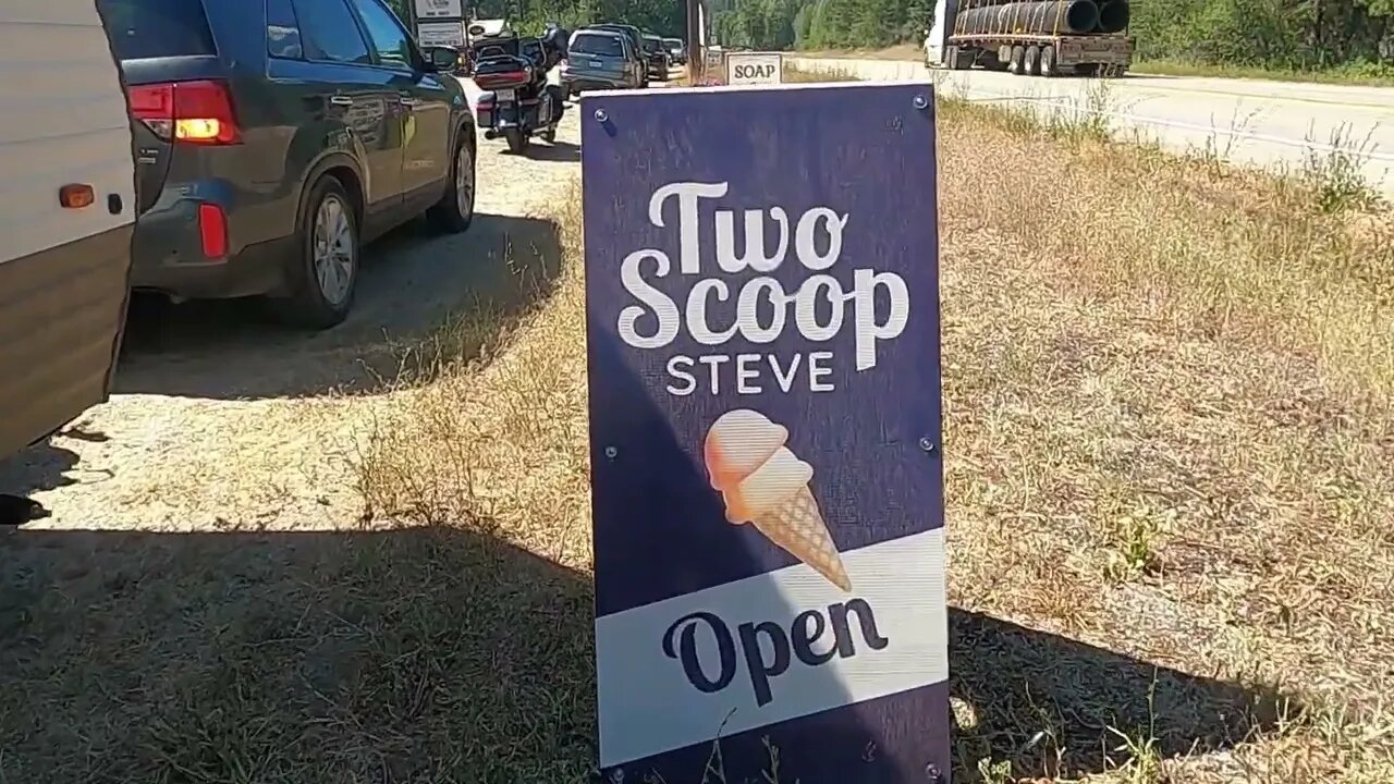 Two Scoop Steve. The best little ice cream shop in the Kootenays!