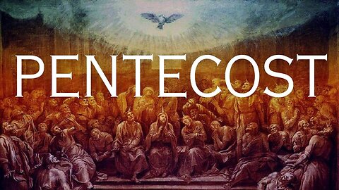 Pentecost. The One Jesus Promised Would Come Arrived On This Day