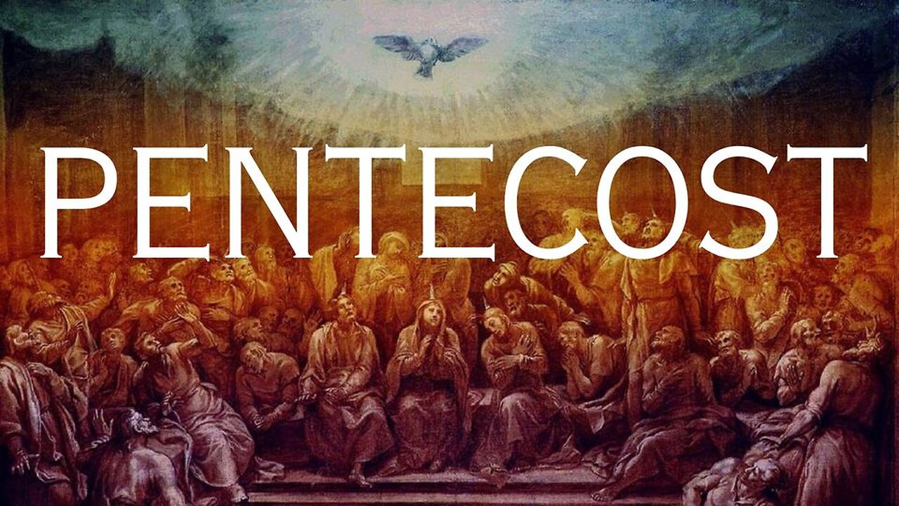 Pentecost. The One Jesus Promised Would Come Arrived On This Day