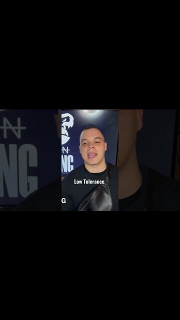 Low Tolerance #shorts