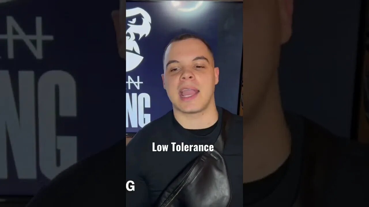 Low Tolerance #shorts