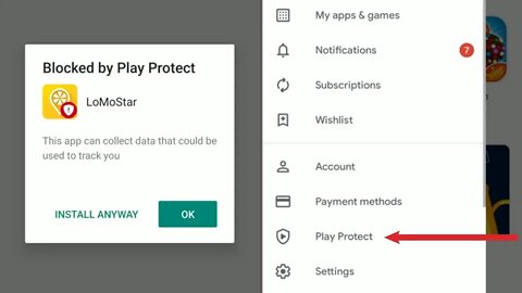 Disable and Enable Google Play Protect