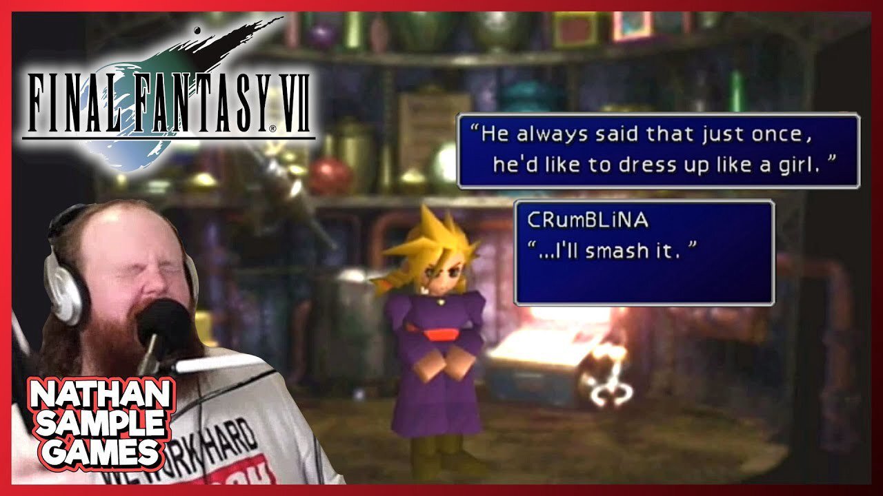 Cloudette - Final Fantasy 7 #2 - Nathan Plays LIVE!