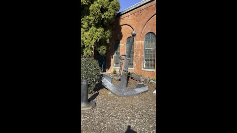 Anchor Display at Old Naval Shipyard