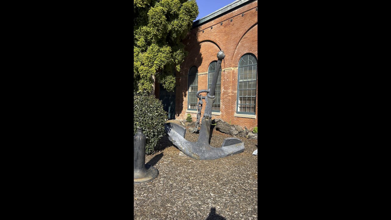 Anchor Display at Old Naval Shipyard