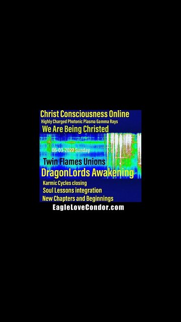 Christ Consciousness Online (Twin Flame ReUnions) Photonic Gamma Plasma Rays DragonLords Awakening