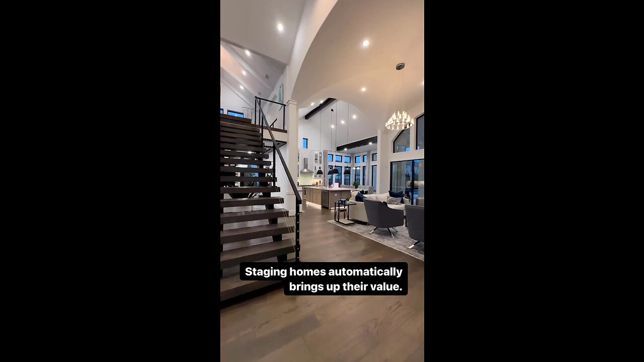 Certain homes need to absolutely be staged when putting them on the market.