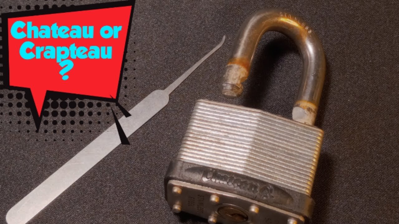 Chateau or Crapteau ? You Decide. Picking Their 50 MM Laminated Padlock. #lockpicking #locks