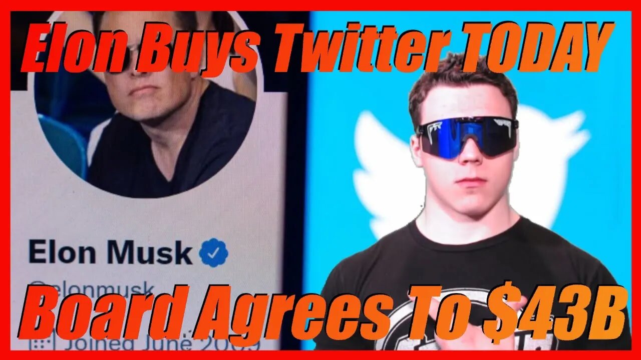 🔴 Elon Musk To Buy Twitter TODAY For $43Billion! Japanese Yen CRUSHED! - Crypto News Today