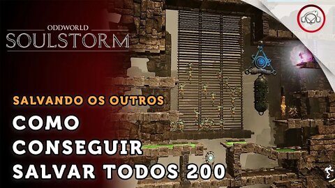 Oddworld: Soulstorm , Como salvar os outros nas Ruinas | super dica PT-BR