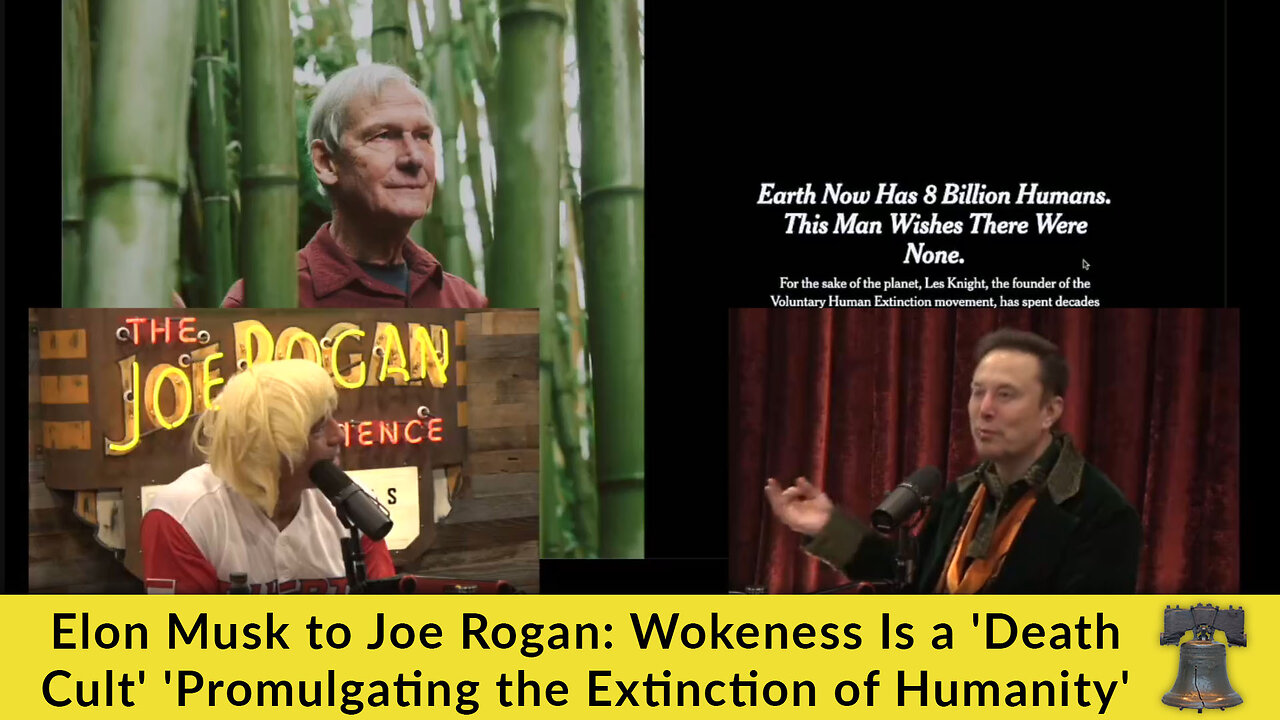 Elon Musk to Joe Rogan: Wokeness Is a 'Death Cult' 'Promulgating the Extinction of Humanity'