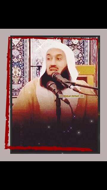 Your public legacy….. #MuftiMenk😊