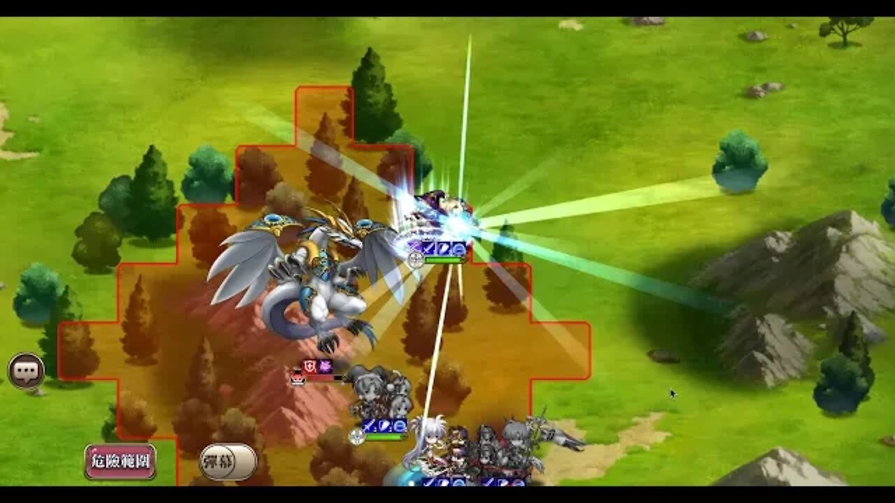 夢幻模擬戰 永恆的神殿 70LV 白龍 利維艾爾