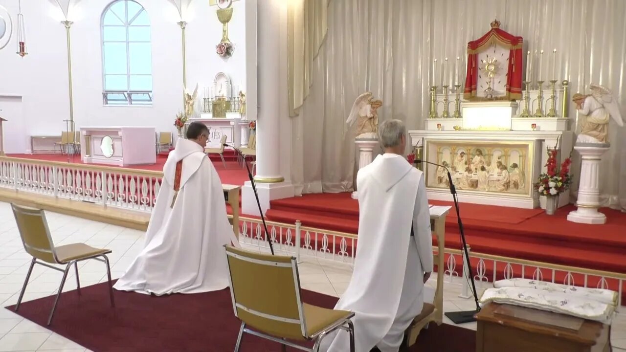 7 août - Chapelet, Conférencce et Vêpres