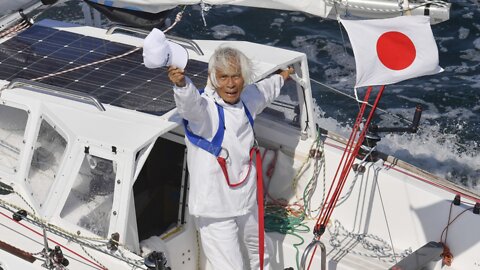 83-Year-Old Japanese Man Becomes Oldest To Sail Solo Across Pacific