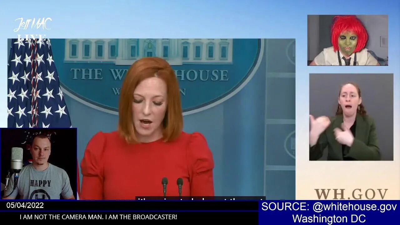 LIVE: Press Briefing with Jen Psaki | The White House | USA |