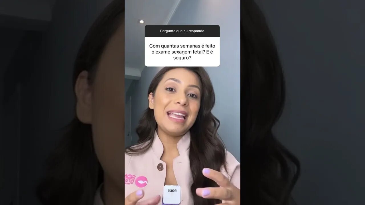 Com quantas semanas pode fazer o exame sexagem fetal?