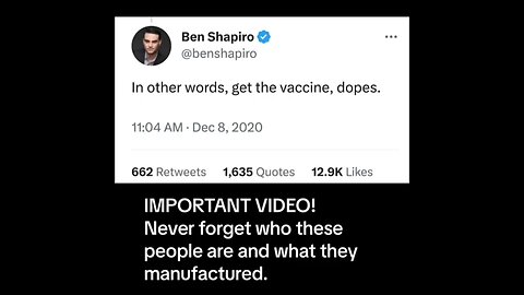Never forget who these people are and what they manufactured.