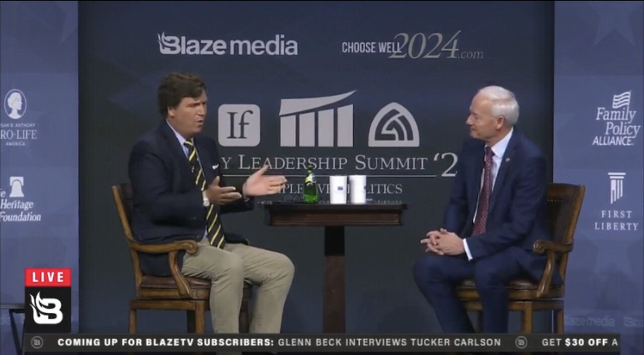 Tucker Carlson & Asa Hutchinson [Full Interview]