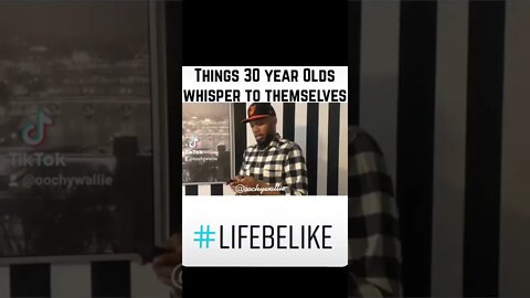 Things 30 year olds whisper to themselves