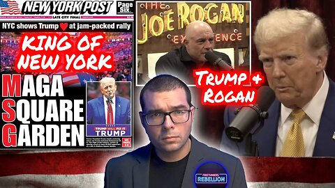 TRUMP WEEKEND. Rogan interview breaks internet. NYC for TRUMP. Beyonce rally FAILURE. TC 10/28/24