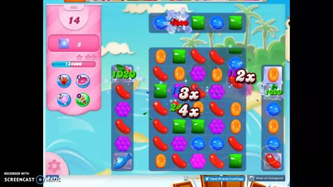 Candy Crush Level 902 Audio Talkthrough, 1 Star 0 Boosters