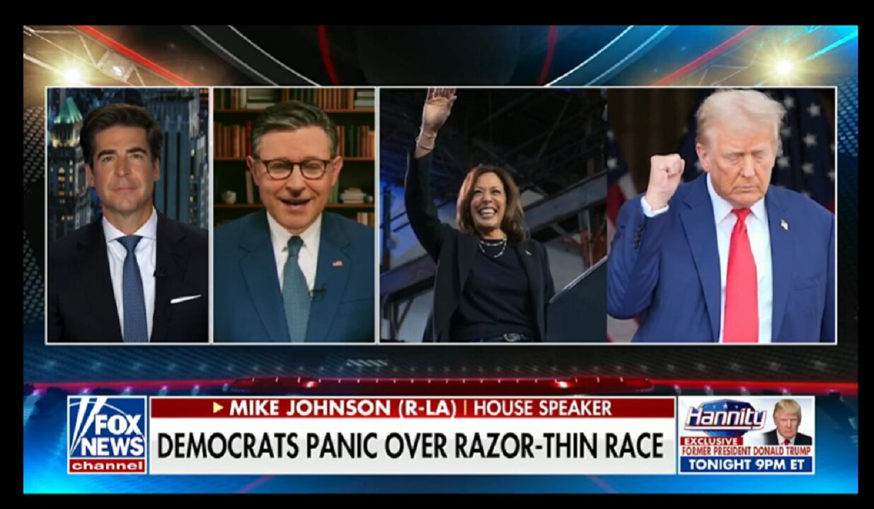 Mike Johnson - Dems are panicking