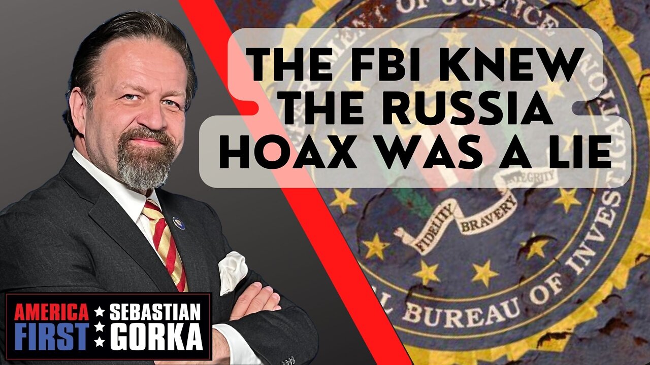 The FBI knew the Russia Hoax was a Lie. John Solomon with Sebastian Gorka on AMERICA First