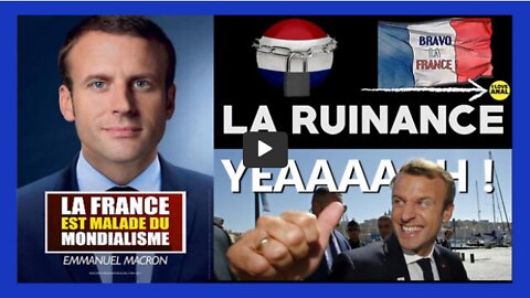 FRANCE C'est la ruinance... planifiée,organisée et gérée par