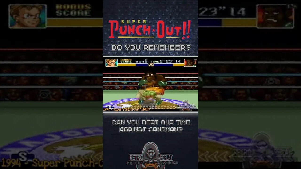 can you beat Mr #sandman #SuperPunchOut #SNES #Nintendo.