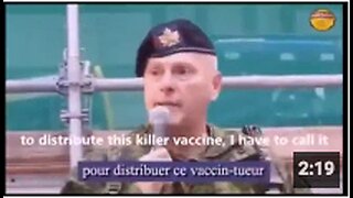 CANADIAN SOLDIER BLOWS WHISTLE ON KILLER VACCINE